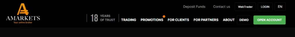 Amarkets Review